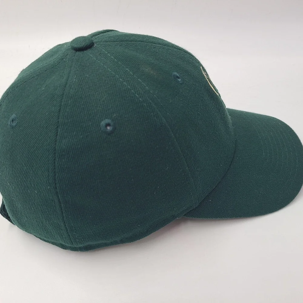 Milwaukee Bucks Hat Adjustable New‎ Era 9Forty Green NBA Basketball Casual Men